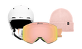 Element | Champagne Color Block - Dome MIPS White - Blush Beanie