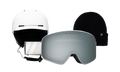 Aura | Ghost Island - Chip MIPS White - Black Beanie