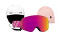Aura | Pink Twice - Chip MIPS White - Blush Beanie